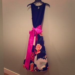 Eliza J midi sleeveless dress